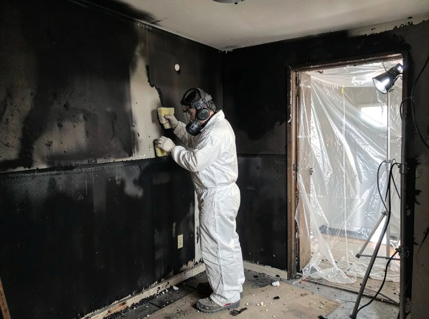 Fire Damage Restoration company in East Springfield, PA